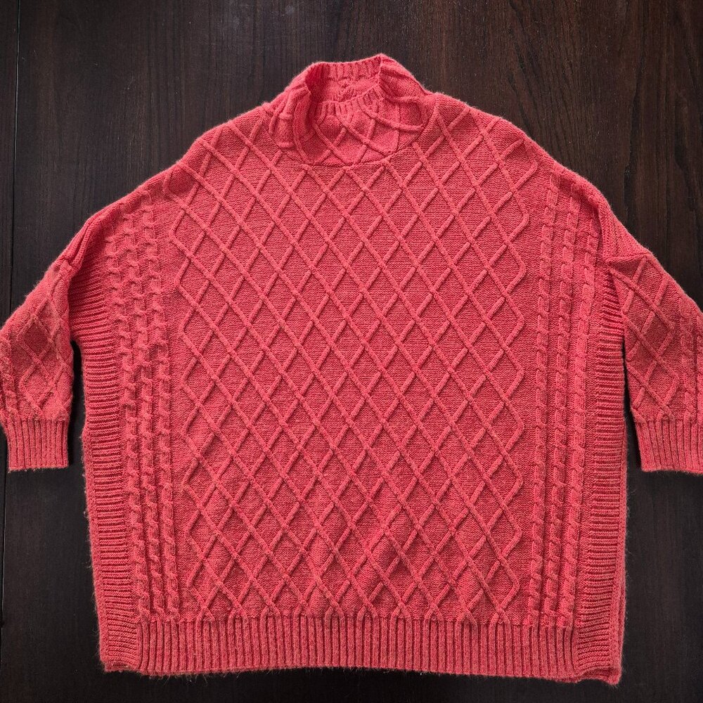 MERSEA Lisbon Traveler sweater in Paprika - One size fits most